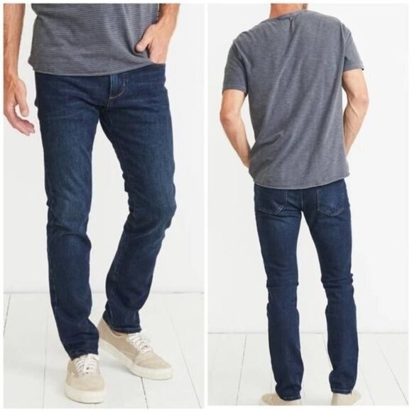 Marine Layer Men's Original Slim Fit Jeans Sz 32x34 Casual Comfort - Picture 1 of 11